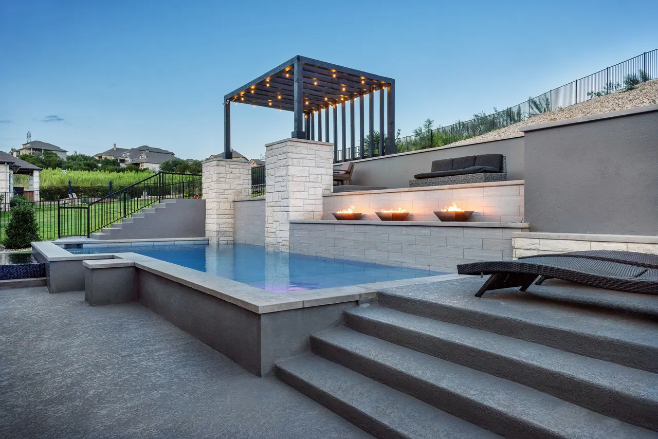 Grotto Waterfall — Freeform pool & grotto in Texas Hill Country, TX by GB IV Designs (photo 6)