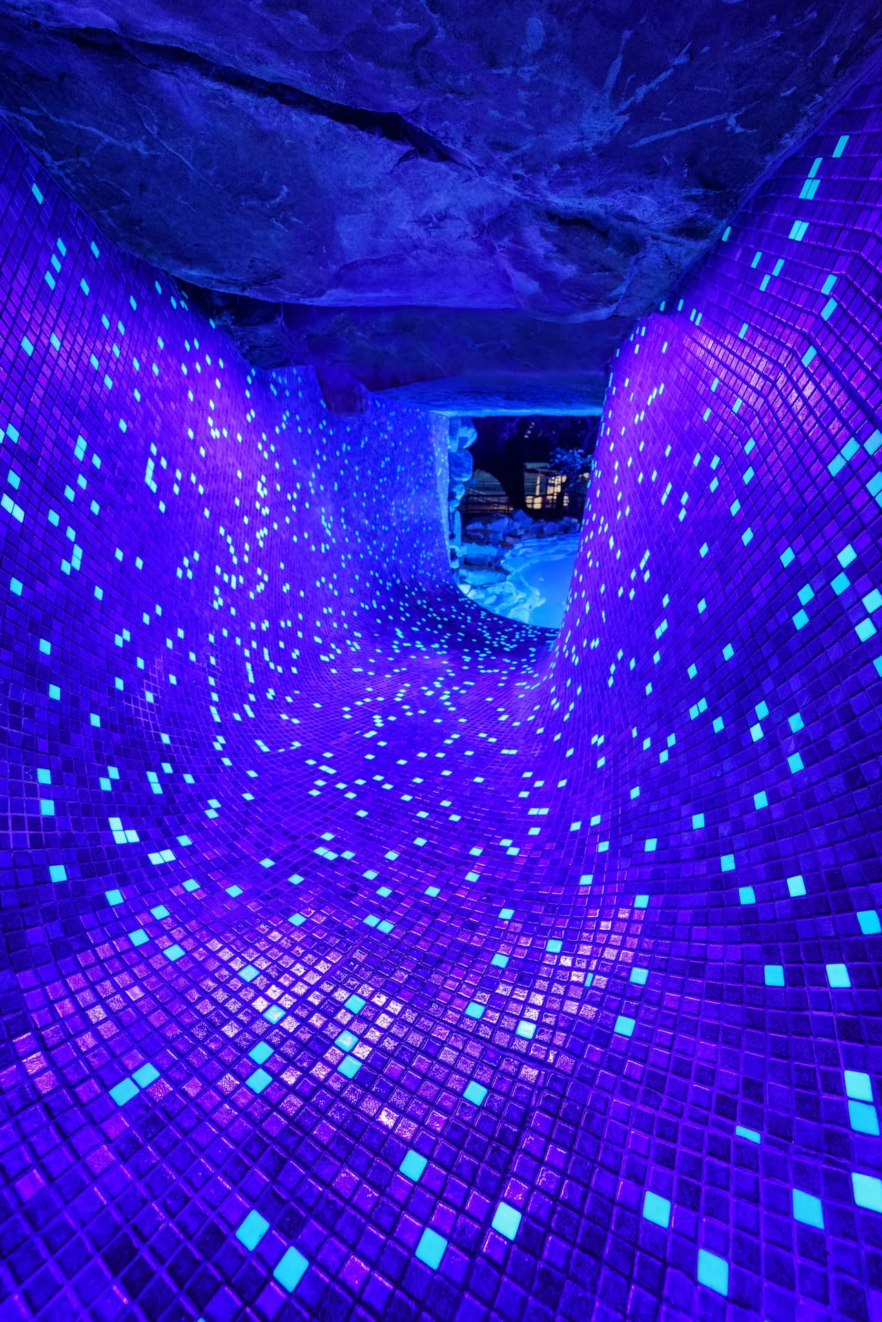 Grotto Waterfall — Freeform pool & grotto in Texas Hill Country, TX by GB IV Designs (photo 17)